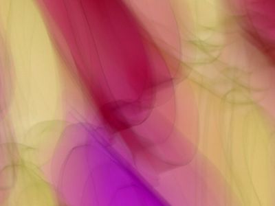 Abstract image of light trails suggesting fluid motion.